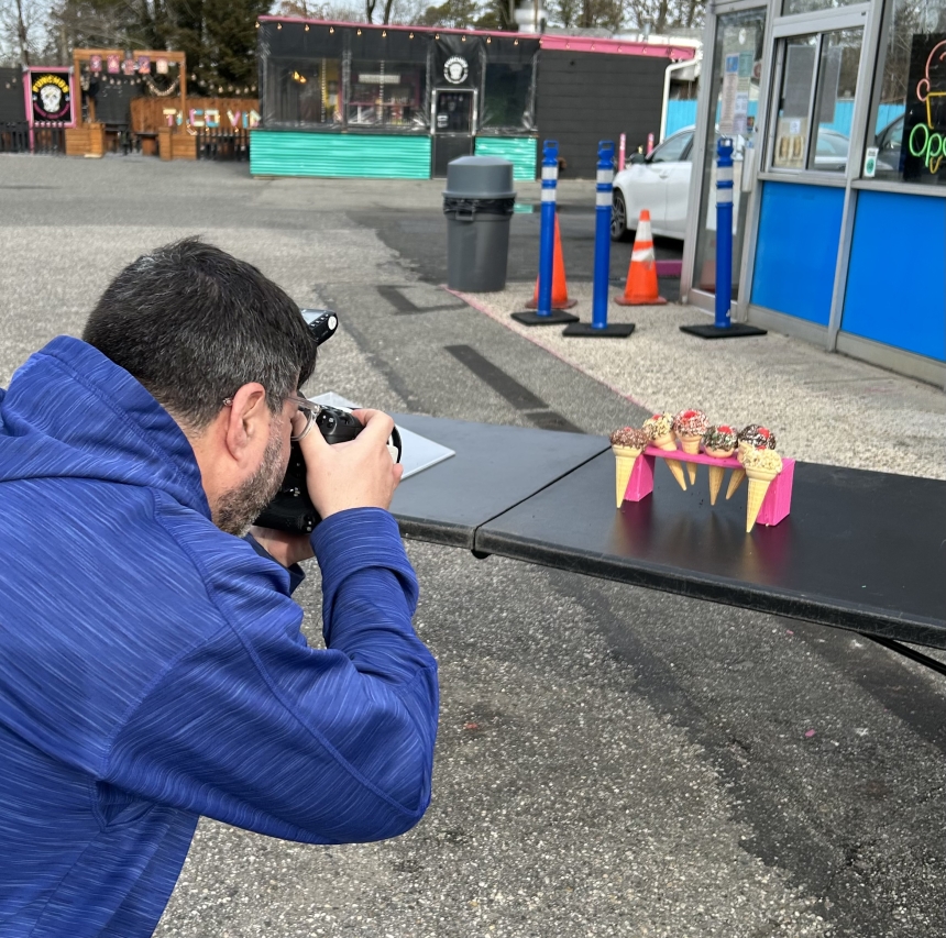 Rapid Shutter Photography - Taking the Cone family portrait.